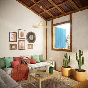 sala rústica moderna vs sala rústica tradicional