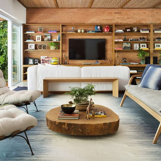 erros comuns ao decorar sala rústica moderna