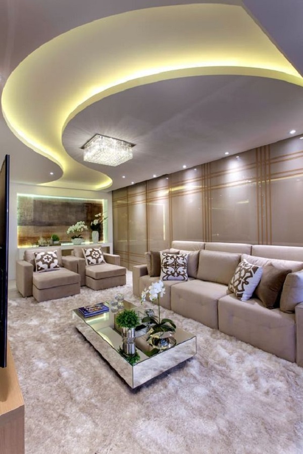 Economia e Estilo: Sanca Fechada com LED para Orçamentos Reduzidos