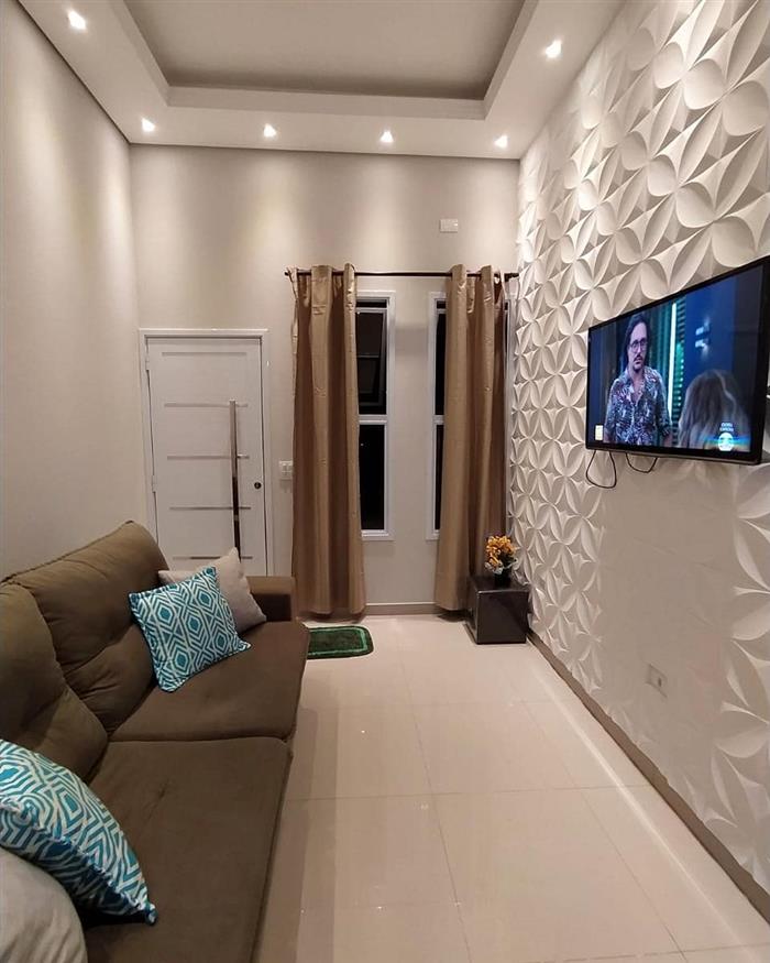 sanca simples com led