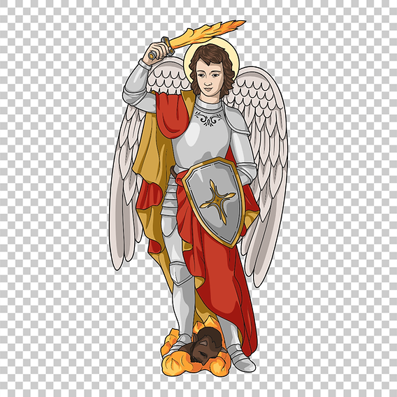 imagem anjo miguel png