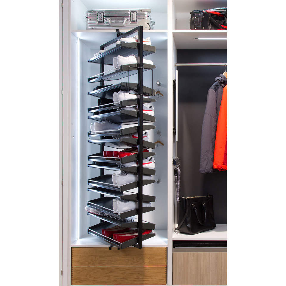 Como escolher a sapateira giratória ideal para seu espaço