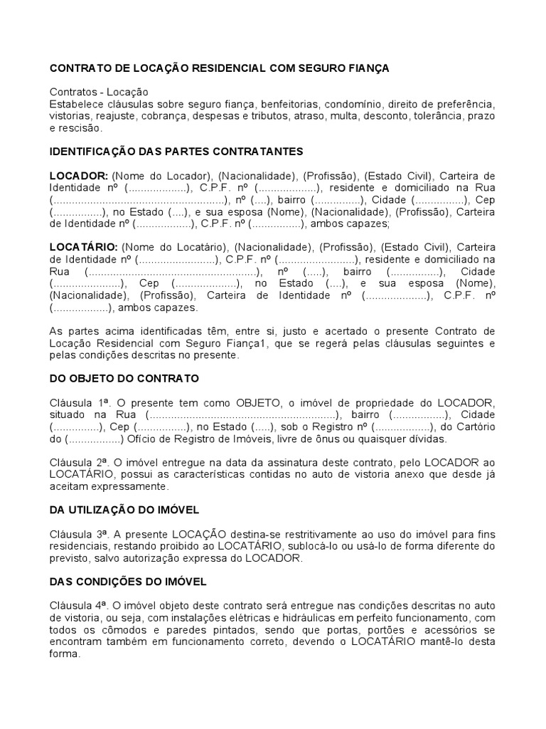 Guia Completo: Como Contratar um Seguro Fiança Locatícia Passo a Passo
