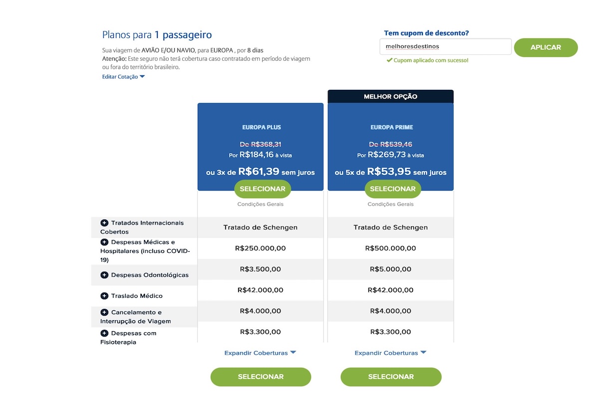 Quanto Custa um Seguro Viagem para a Europa? Preços e Fatores Influenciadores