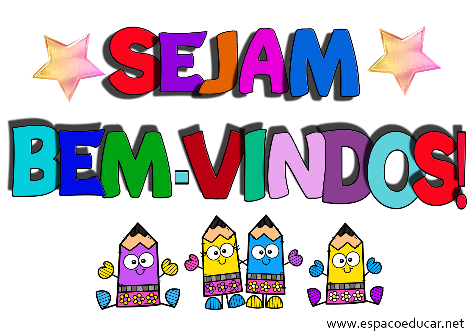 painel sejam bem vindos para imprimir grátis