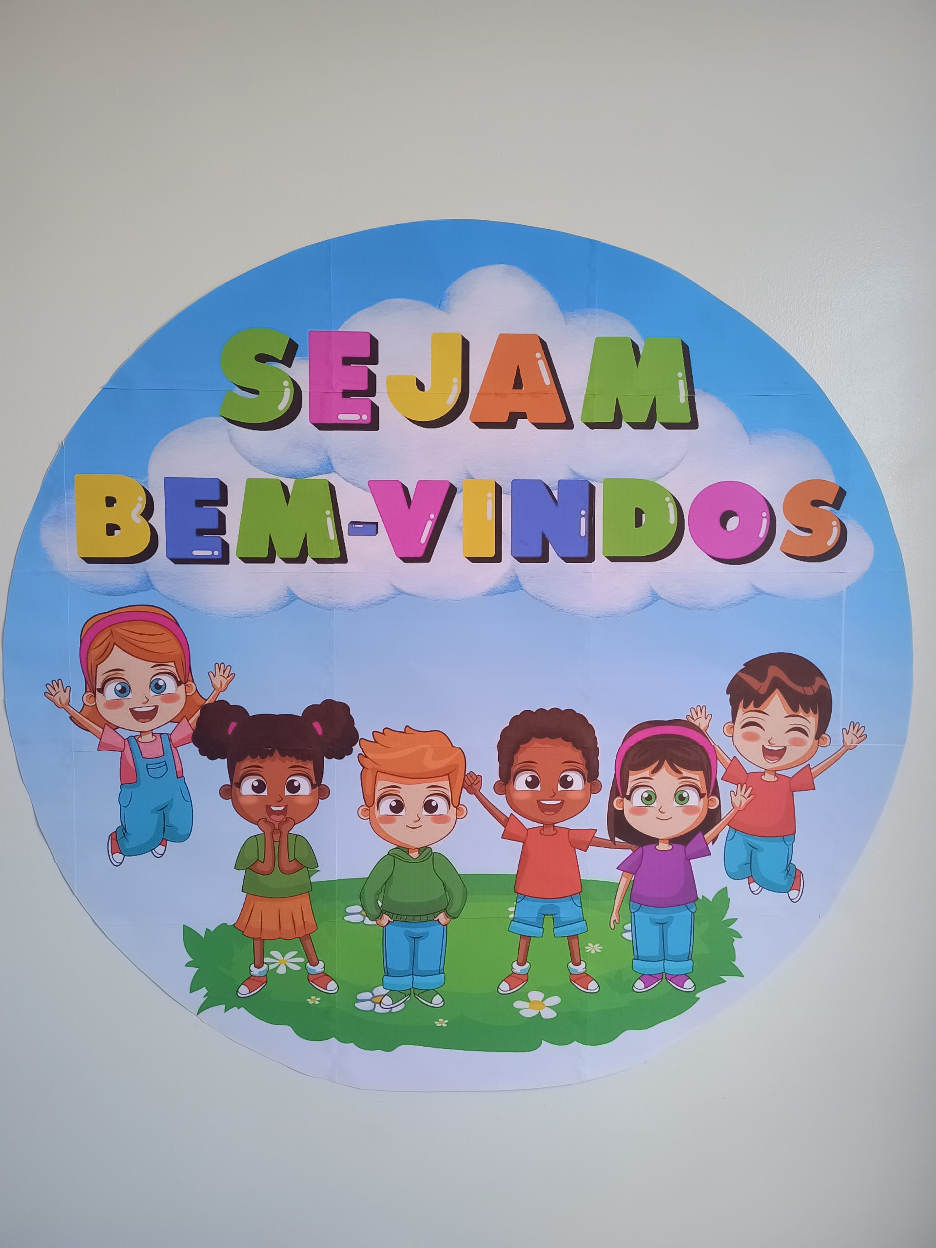 sejam bem vindos para colorir imprimir