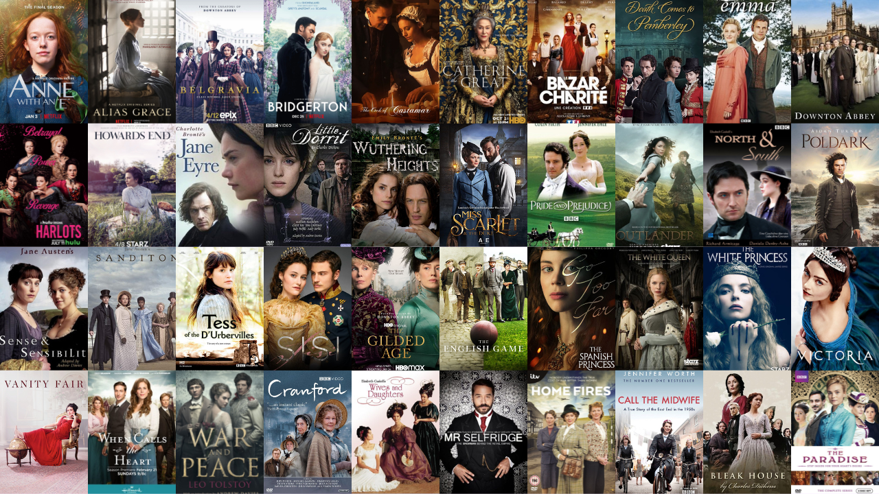 séries de época para quem gosta de bridgerton