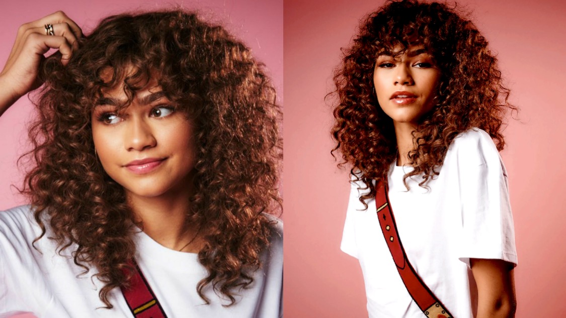 Franjas que combinam com o corte shaggy hair