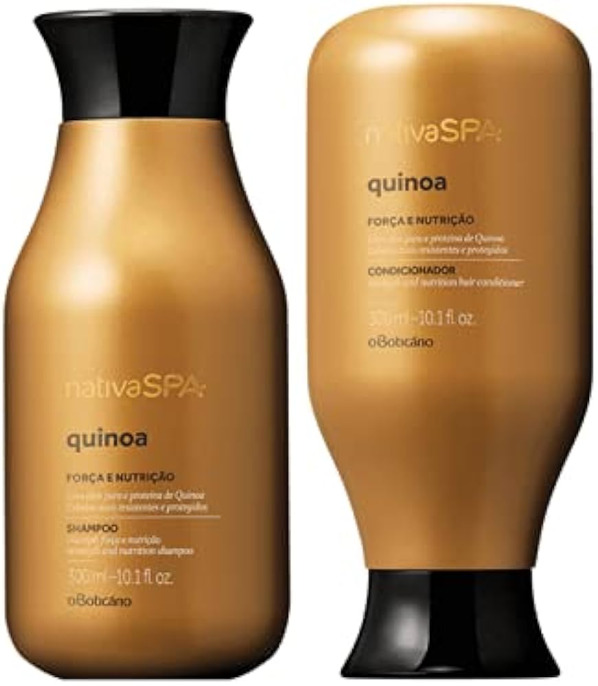 5 ideias de títulos:
1. Guia Completo: Escolhendo o Shampoo Nativa SPA Ideal para Seu Tipo de Cabelo
2. Nativa SPA Ameixa vs. Caviar: Qual Shampoo O Boticário Oferece Mais Benefícios?
3. Detox Capilar com Nativa SPA Matchá: A Solução para Cabelos Oleosos?
4. Revitalize Seus Fios: O Poder do Shampoo Nativa SPA Rosé Contra a Quebra
5. Nutrição Profunda: Entenda a Ação do Shampoo Nativa SPA Quinoa