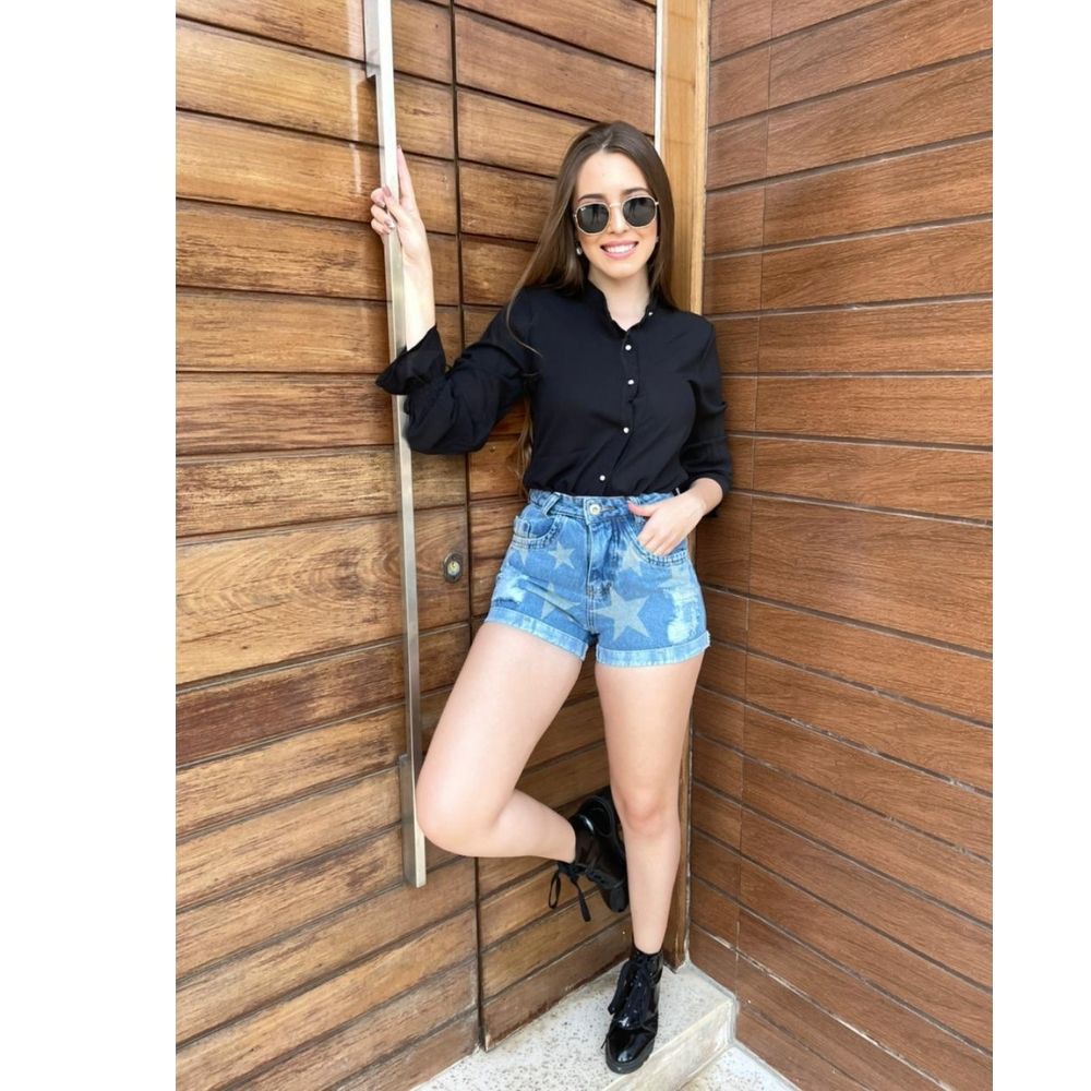 Short jeans plus size
