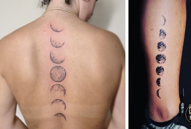 A Meia-Lua na Tatuagem: Intuição e Feminilidade