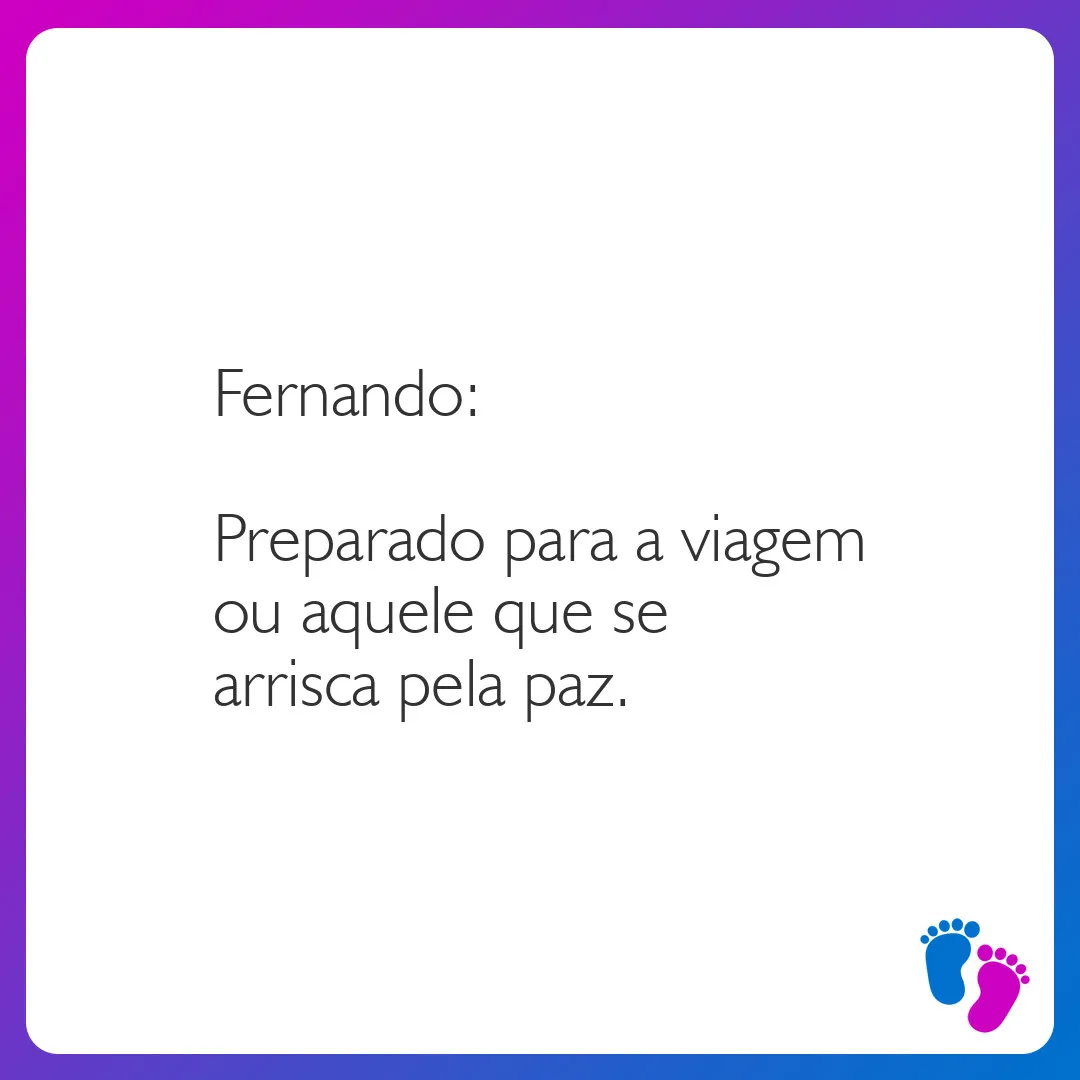 5 ideias de títulos:
1. O Significado Profundo do Nome Fernando: Origem e Personalidade
2. Fernando: Um Nome com História e Carisma
3. Desvendando Fernando: Etimologia
