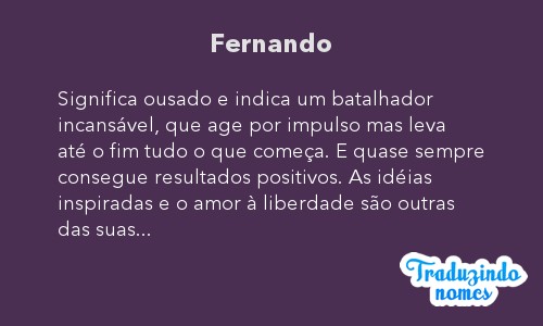 Variantes e Apelidos
4. Nomes Compostos com Fernando: Combinações Clássicas e Modernas
5. A Jornada do Nome Fernando: De Guerreiro a Aventureiro