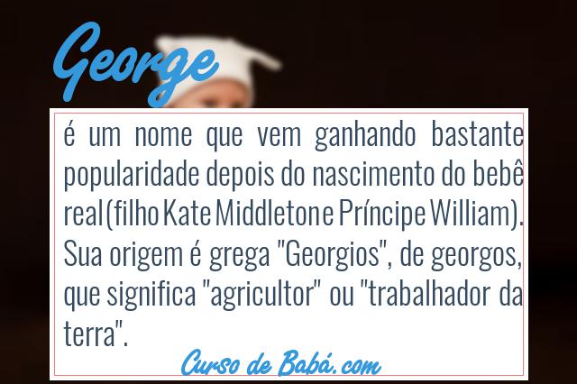 1. A Lenda de São Jorge e o Significado do Nome
2. George: Um Nome com Raízes na Terra e no Trabalho
3. Variações Globais do Nome George: De Jorge a Giorgio
4. Numerologia do Nome George: Criatividade e Comunicação
5. Personalidades Famosas Chamadas George