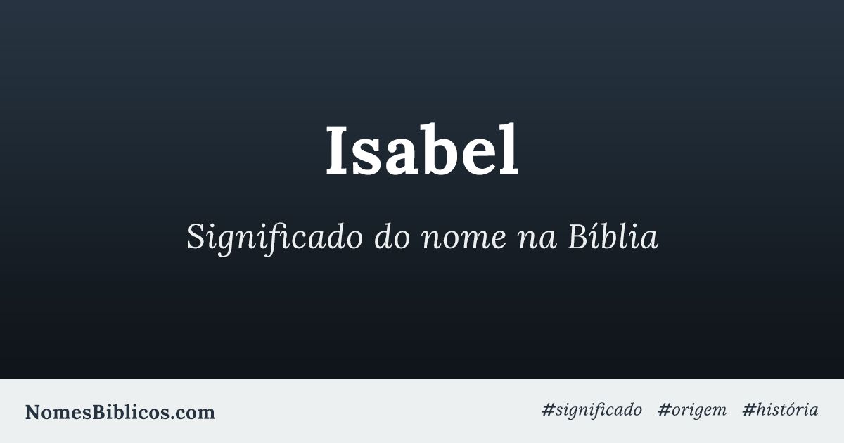 Isabel na Bíblia: A História da Mãe de João Batista; Princesa Isabel: Legado e Curiosidades da Redentora; Isabela vs. Isabel: Diferenças e Semelhanças dos Nomes; Apelidos Criativos para Isabel: De Bel a Liz; Nomes com Significado de Fé e Compromisso Espiritual