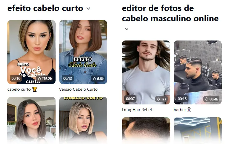 simulador de corte de cabelo masculino para rosto redondo