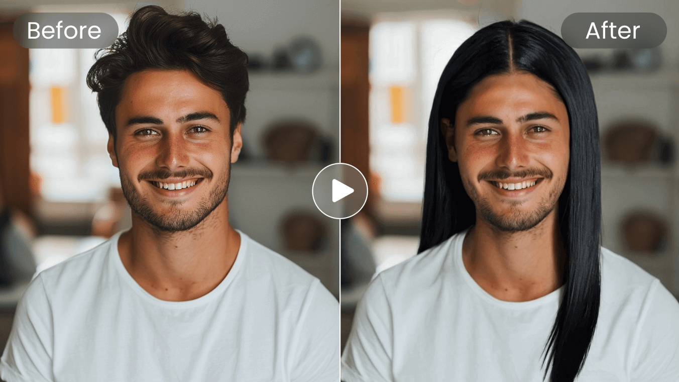 erros comuns ao usar simulador de cabelo masculino
