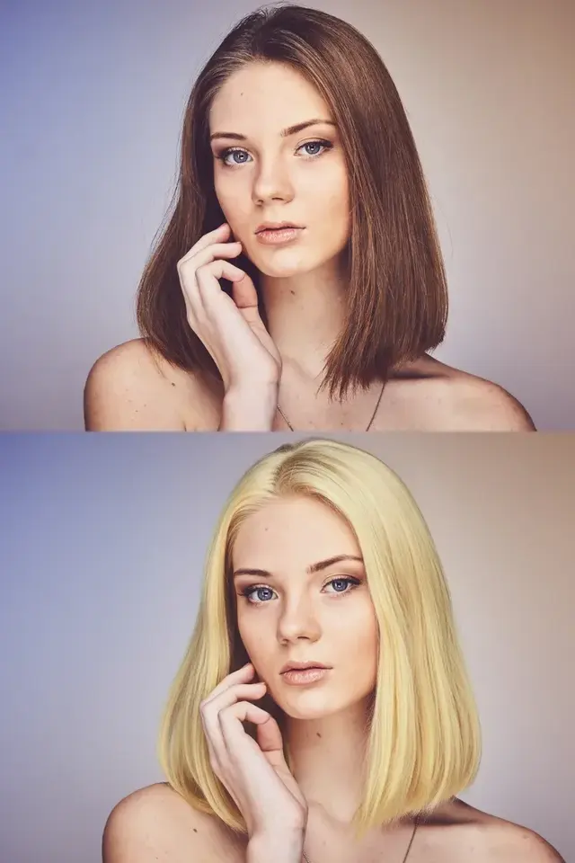 ferramenta gratuita para mudar cor do cabelo virtualmente