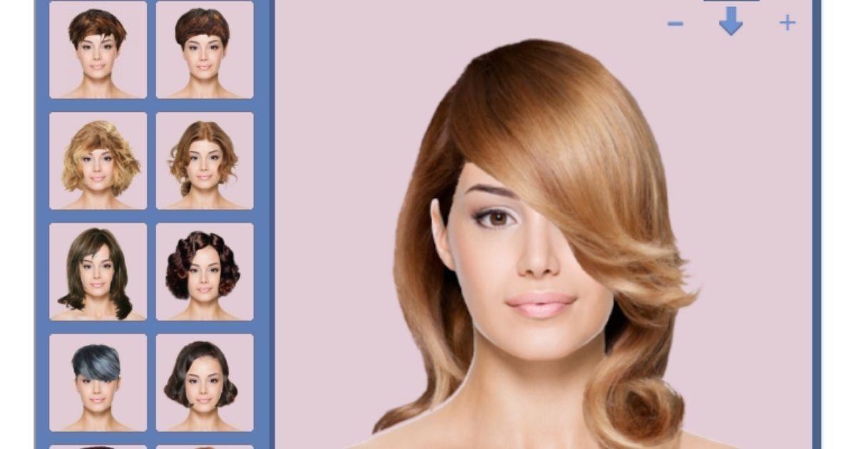 site para testar corte de cabelo