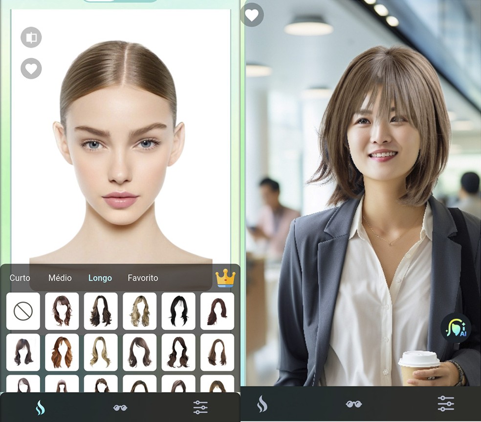 quanto custa usar um simulador de corte de cabelo
