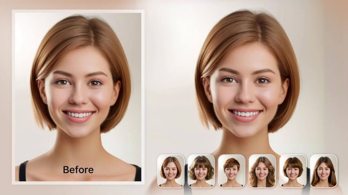 site para testar corte de cabelo