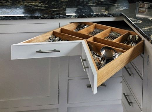 instalar gaveta de canto em armário existente