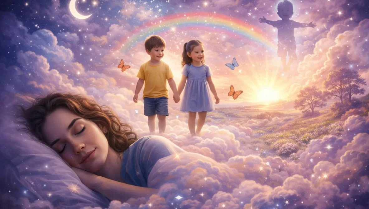 A Psicologia por Trás dos Sonhos com Múltiplas Crianças