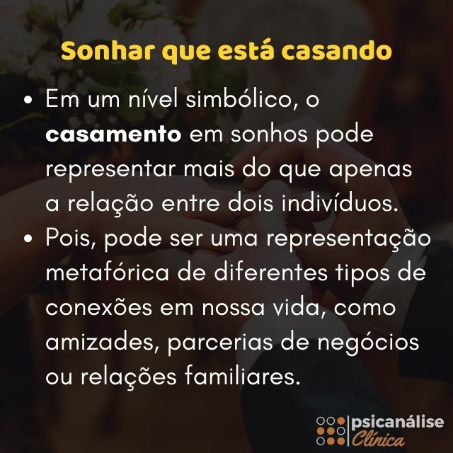 Sonhar Com Casamento O Que Significa