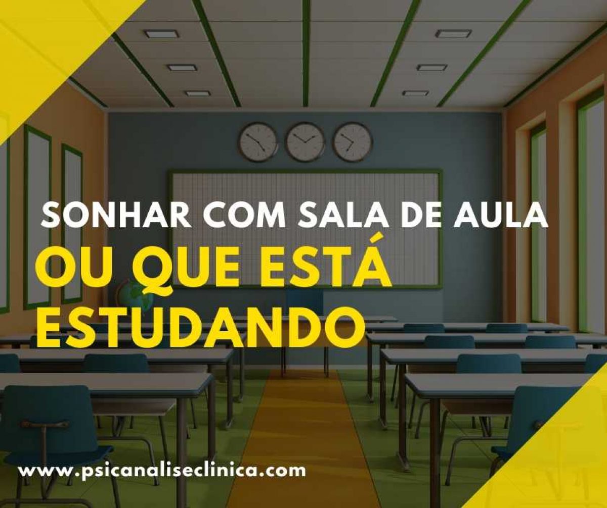 sonhar com escola