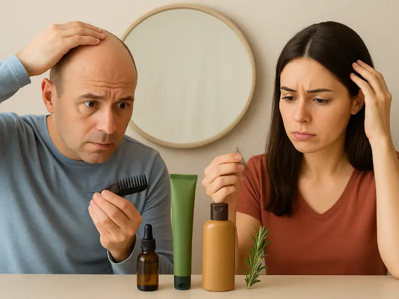 Como a Ansiedade Afeta a Saúde Capilar na Vida Real e nos Sonhos