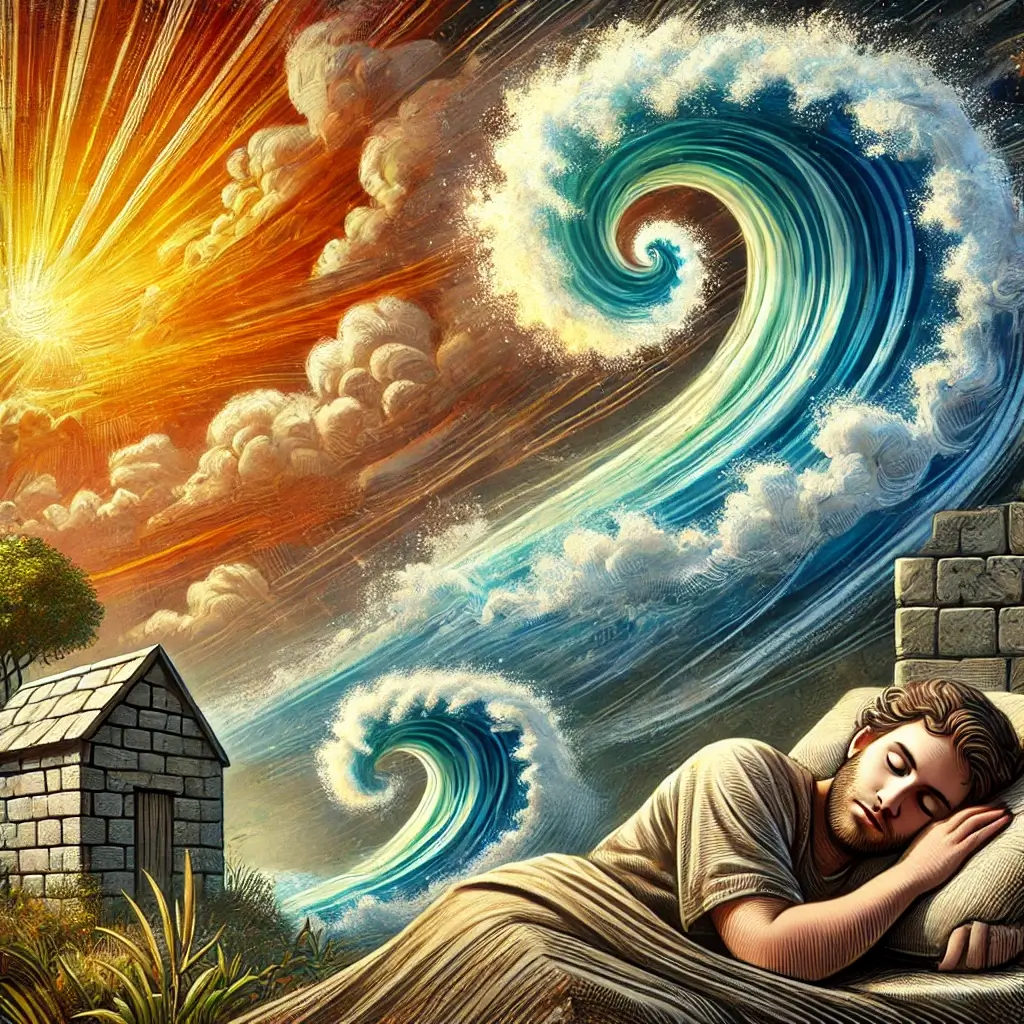 A interpretação bíblica de sonhar com vento