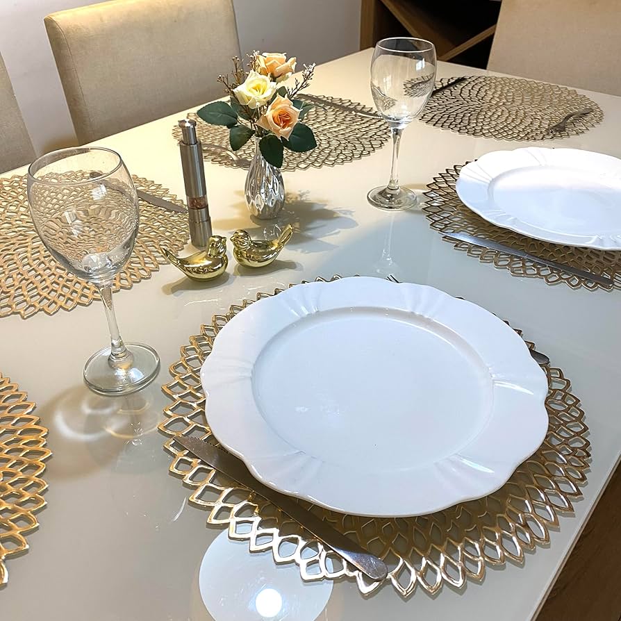 Guia Completo: Como Escolher o Sousplat Dourado Ideal para Cada Ocasião