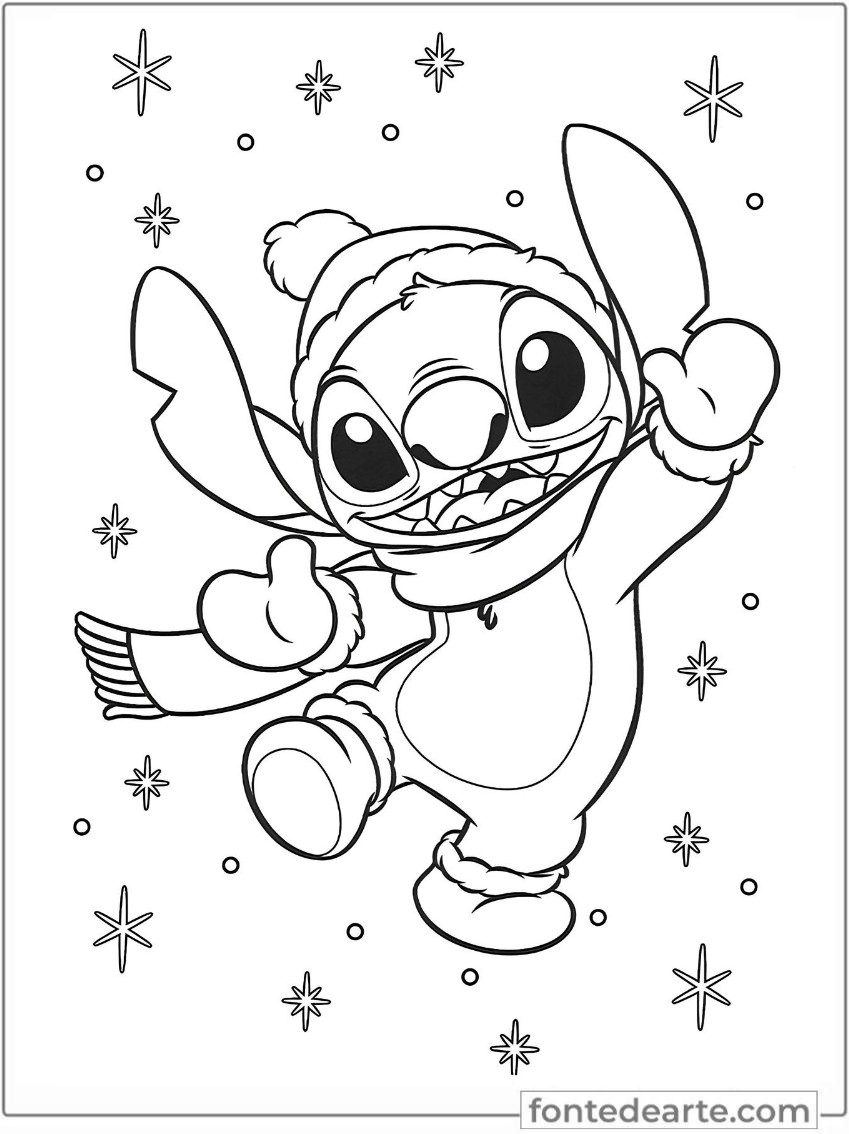 stitch em pdf para colorir