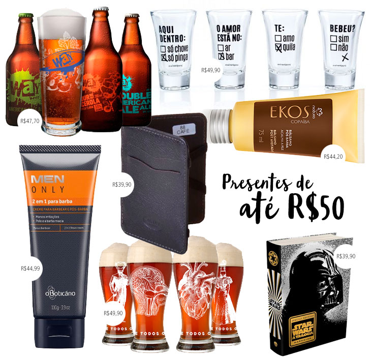 sugestão de presente para homem