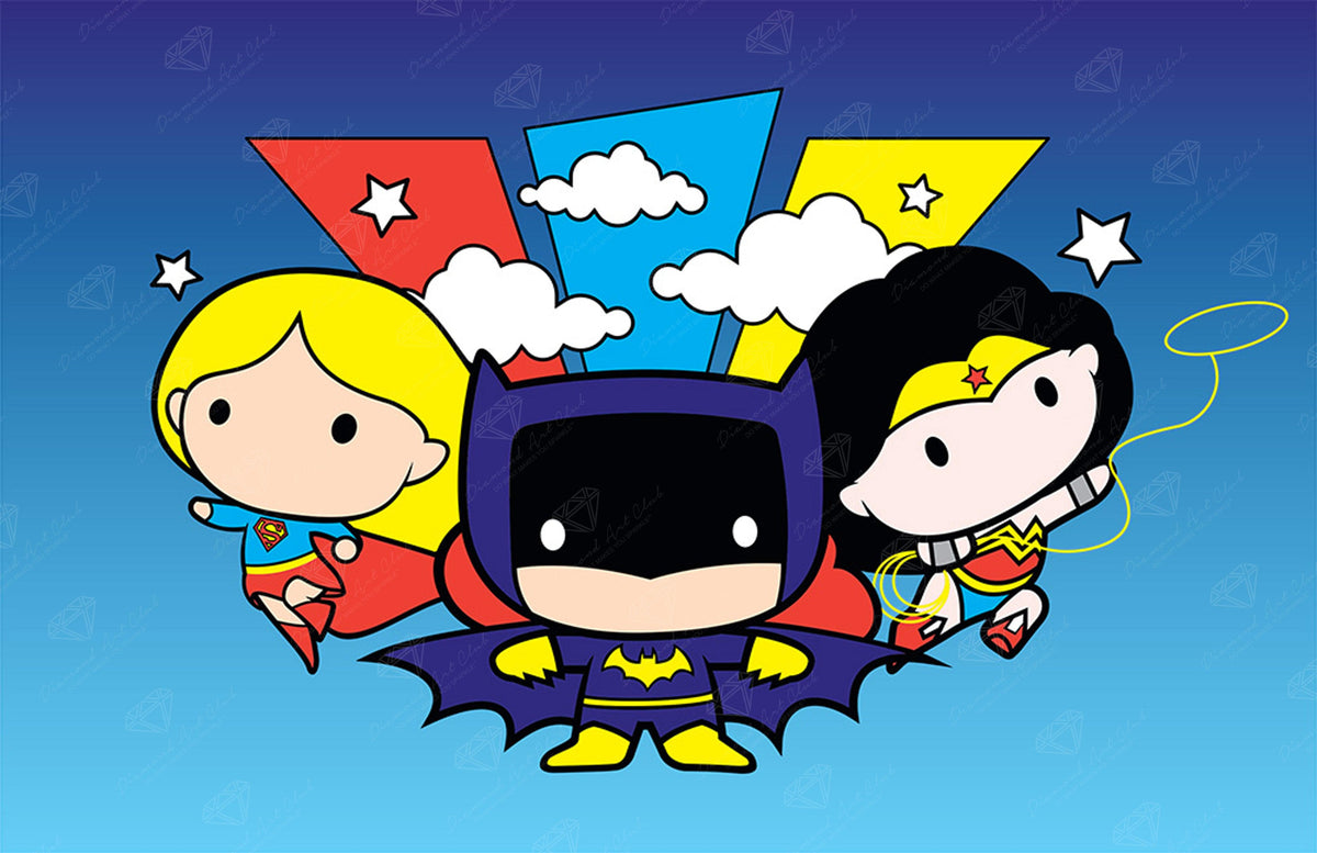 Onde encontrar matrizes de bordado de heróis cute para bebês