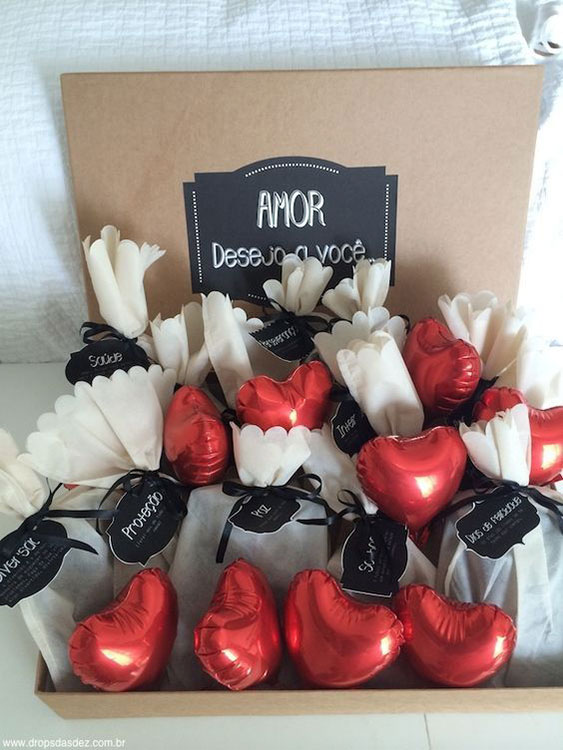 surpresa para namorada