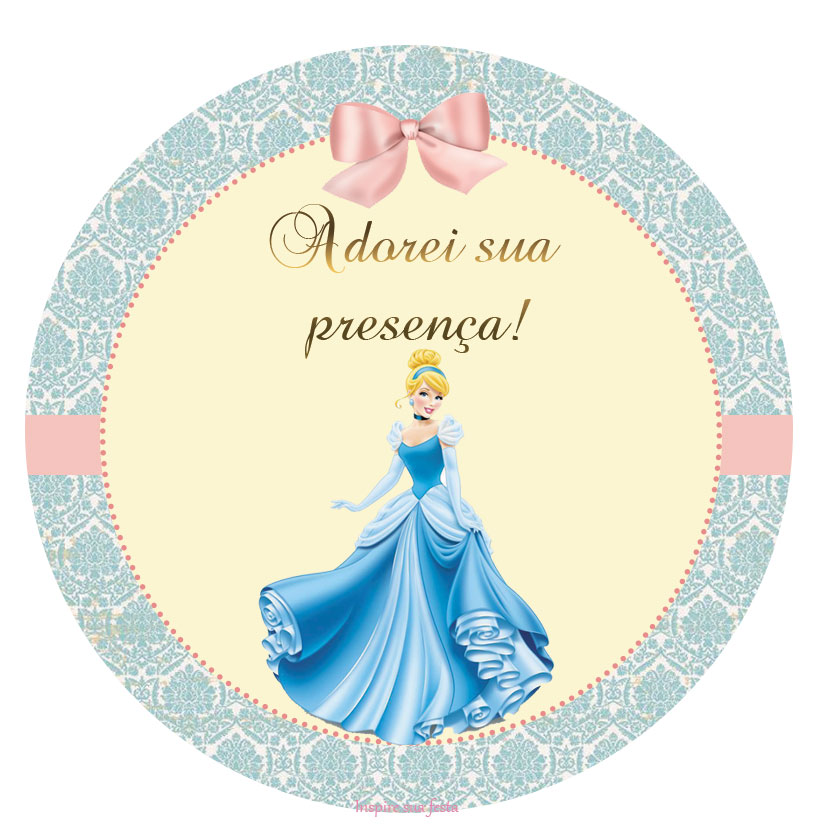 Ideias criativas de lembrancinhas com tags Cinderela