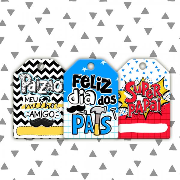 ideias criativas de tags personalizadas para o dia dos pais