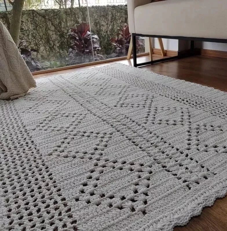 Do Básico ao Avançado: Aprenda a Fazer Seu Tapete de Crochê Quadrado com Nossos Tutoriais