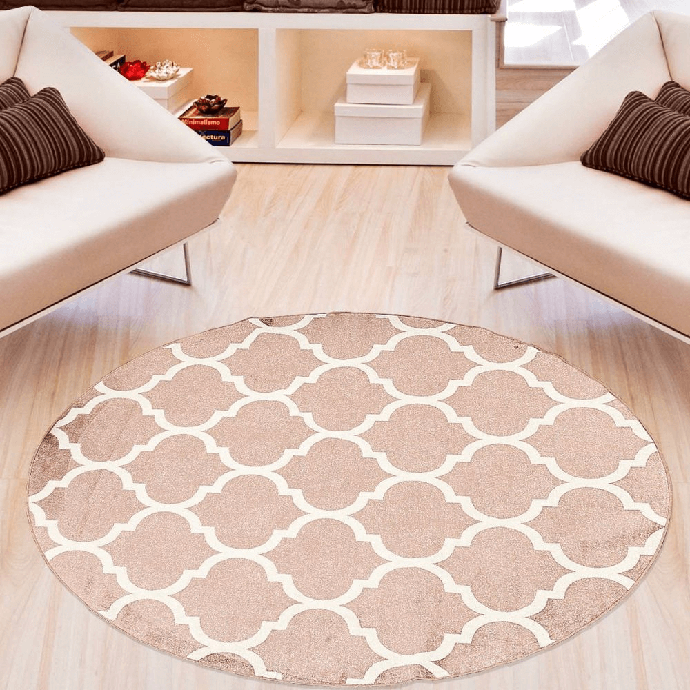 tapete redondo ou quadrado sala