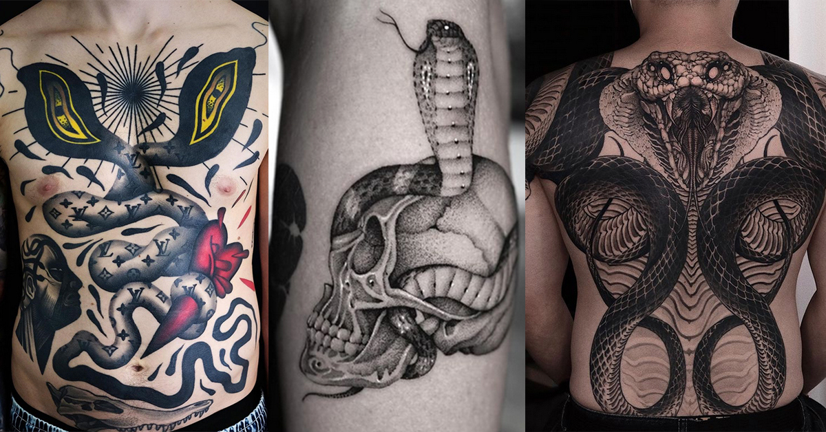 Como Escolher o Estilo de Tatuagem de Cobra Ideal