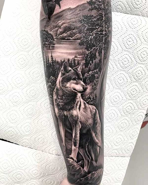 tattoo de lobo significado