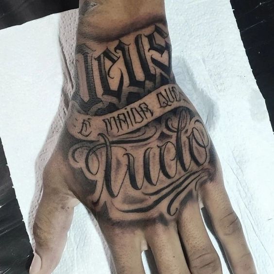 estilos de letra para tatuagem masculina