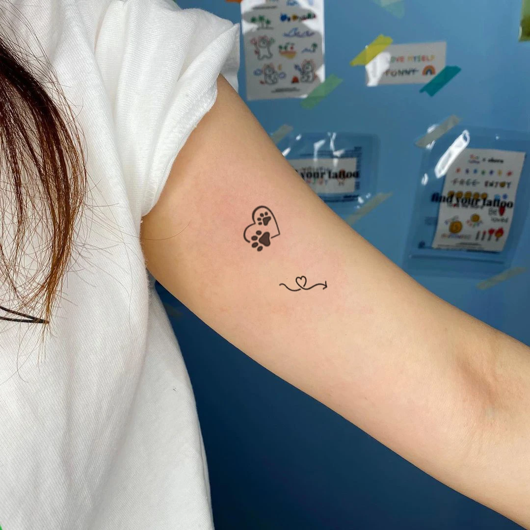tatuagem casal com datas filhos