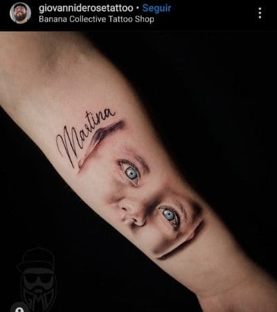 tatuagem 3 filhos masculino