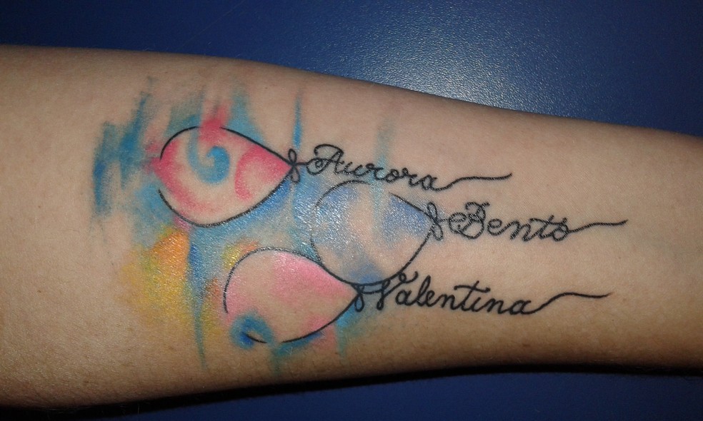 tatuagem 3 filhos masculino