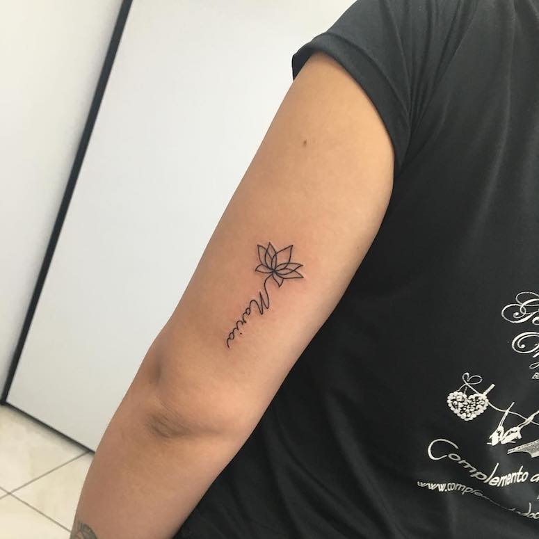 tatuagem 7cm feminina costela
