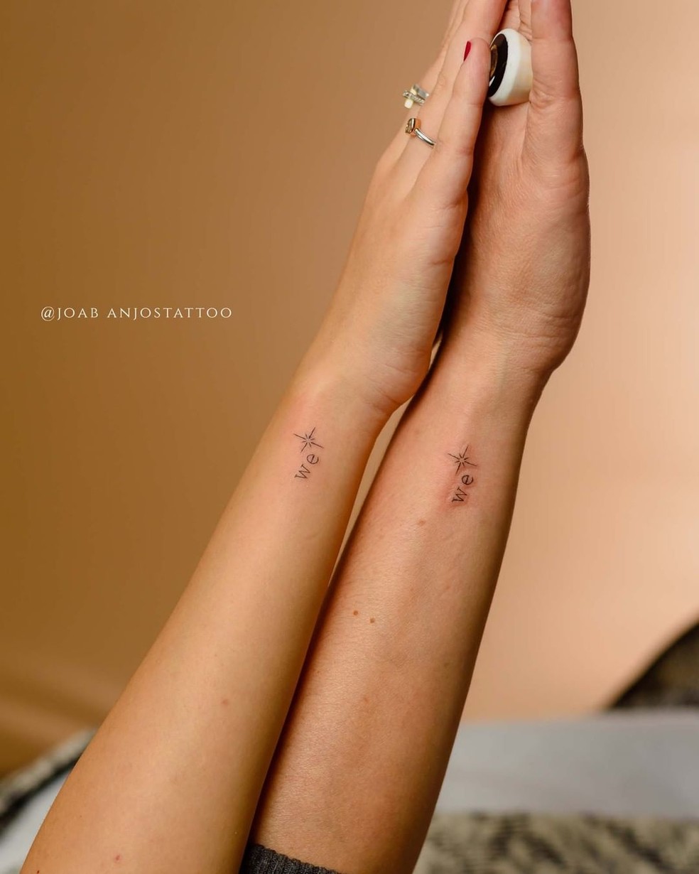 tatuagem de amizade