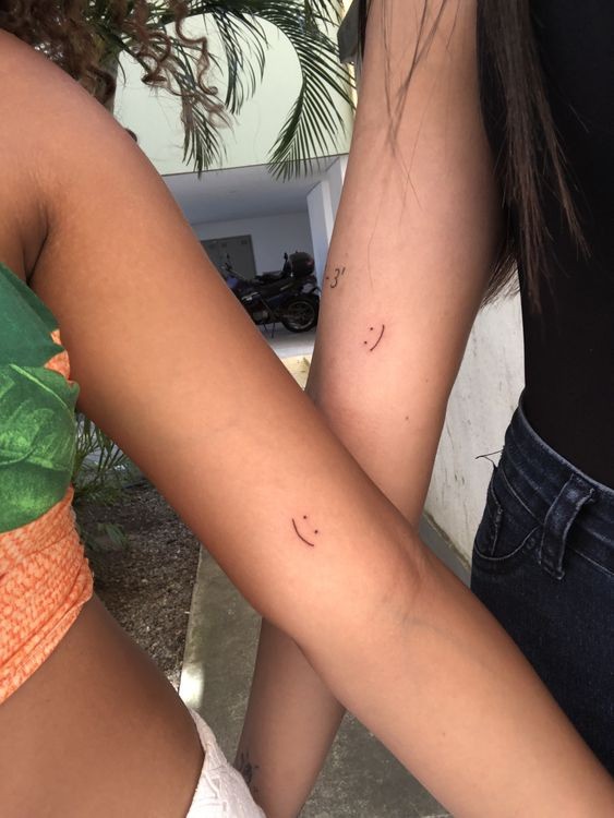 tatuagem para amigas âncora