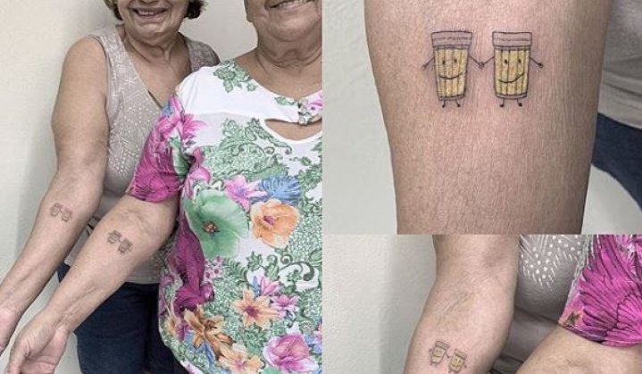 tatuagem para amigas irmãs